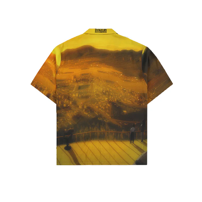 EVANGELION X PLEASURE TOKYO-3 BUTTON DOWN - MULTI - Image 2